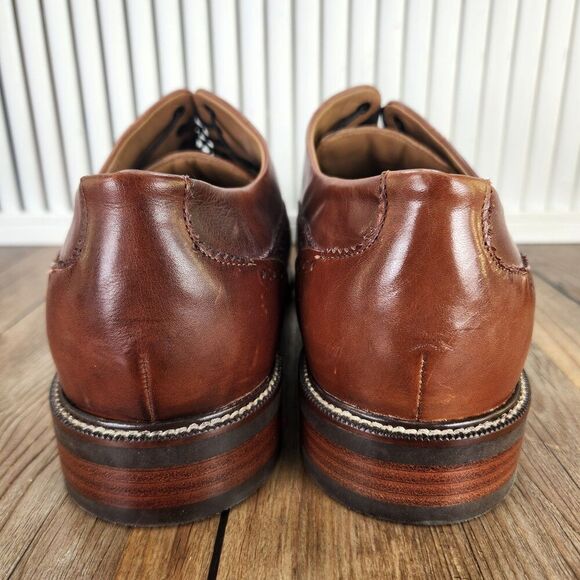 Cole Haan Modern Essentials Grand.OS Wingtip Mens 13 W Brown Leather Derby Shoes main image 5